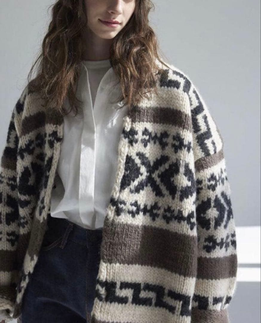 シンゾーン　カウチン　カーディガン