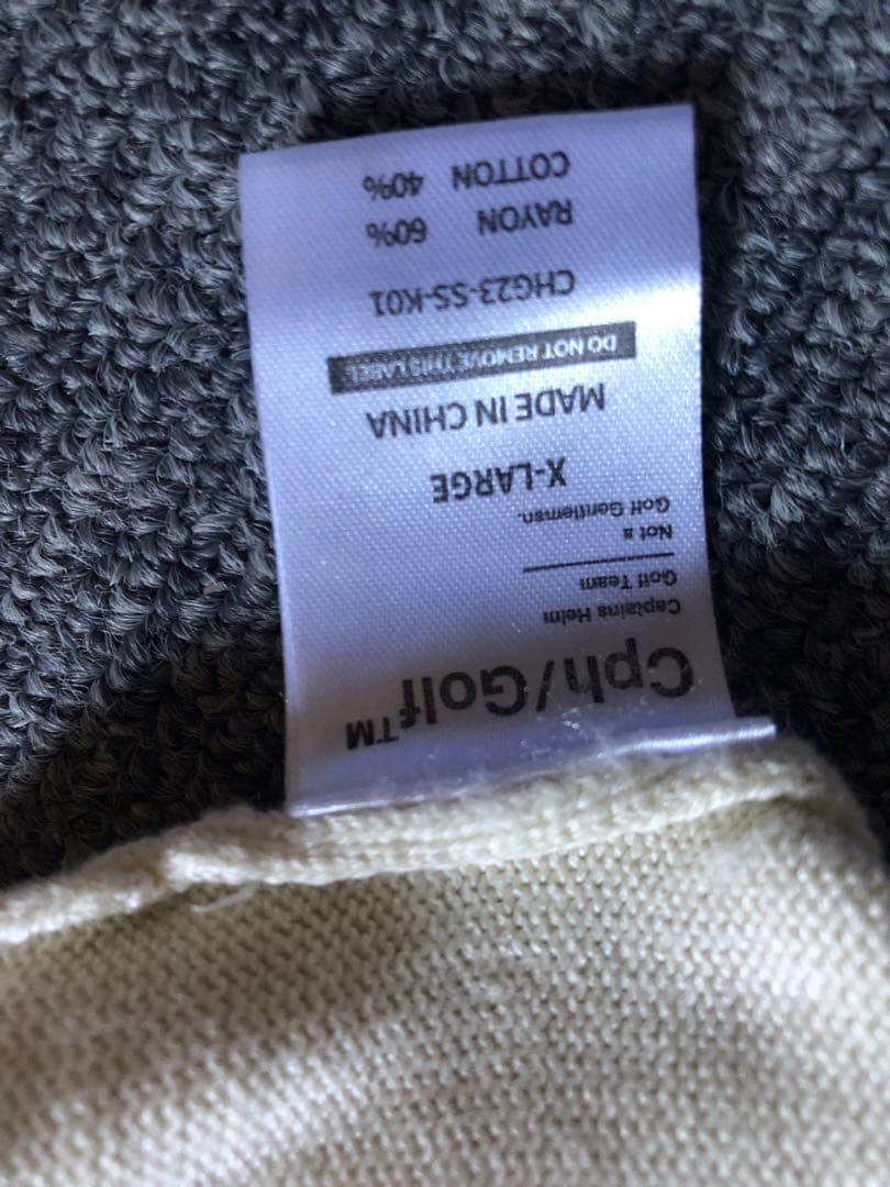 Cph/Golf エクストララージ セーター