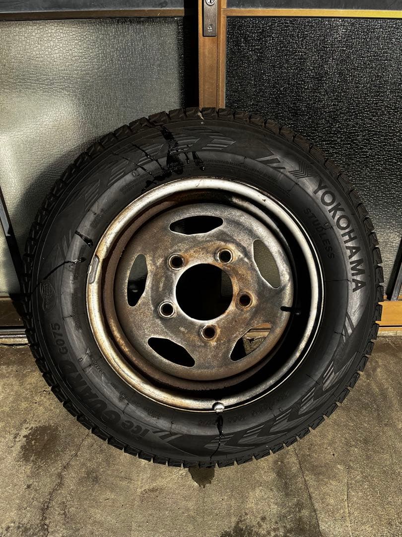 k*a様 ランドローバーディスカバリー1 ヨコハマアイスガード　タイヤ・ホイール