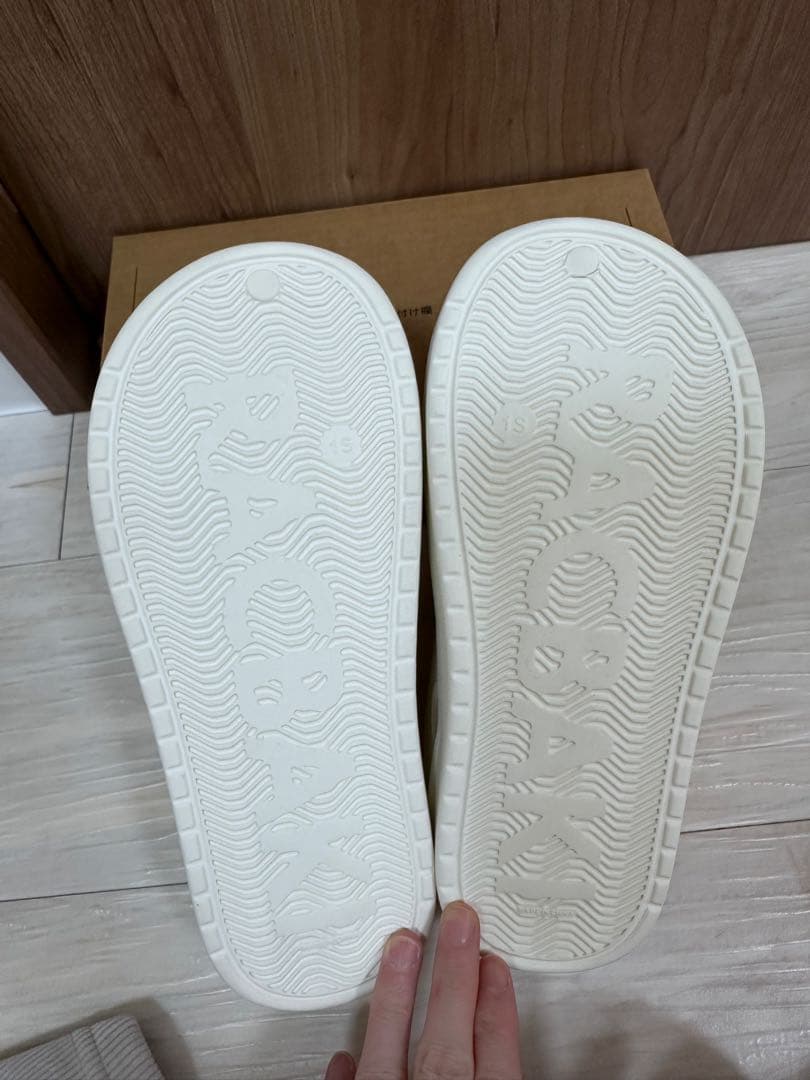 イージーサボ Racbakiソール　ホワイト