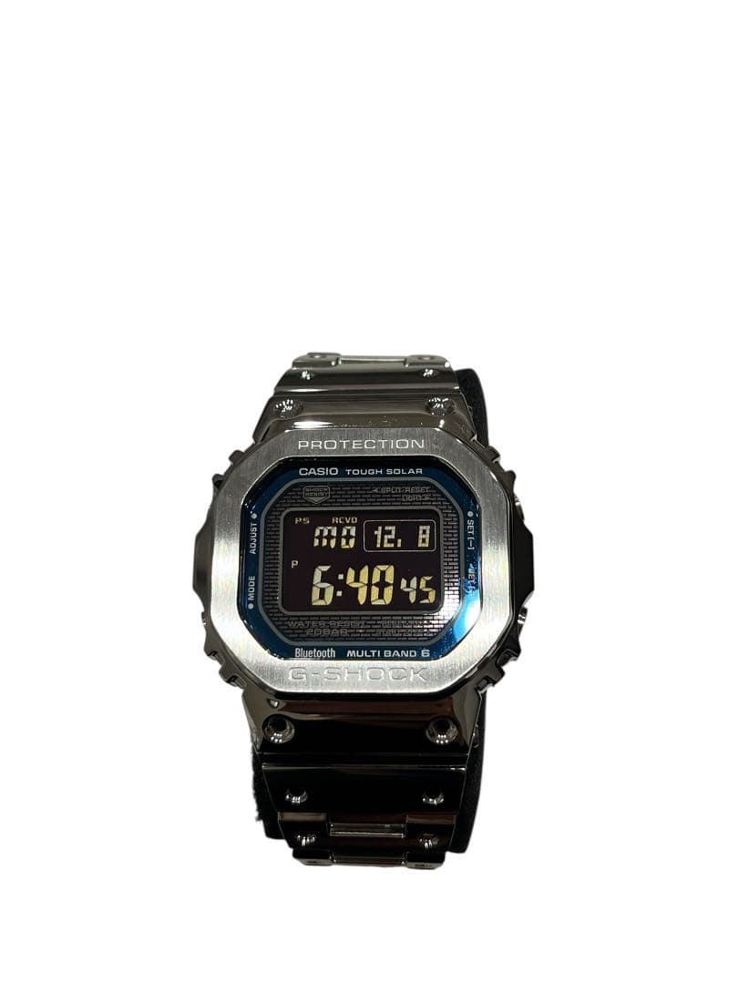 GMW-B5000D-2JF　シルバーフルメタル メタリックブルー