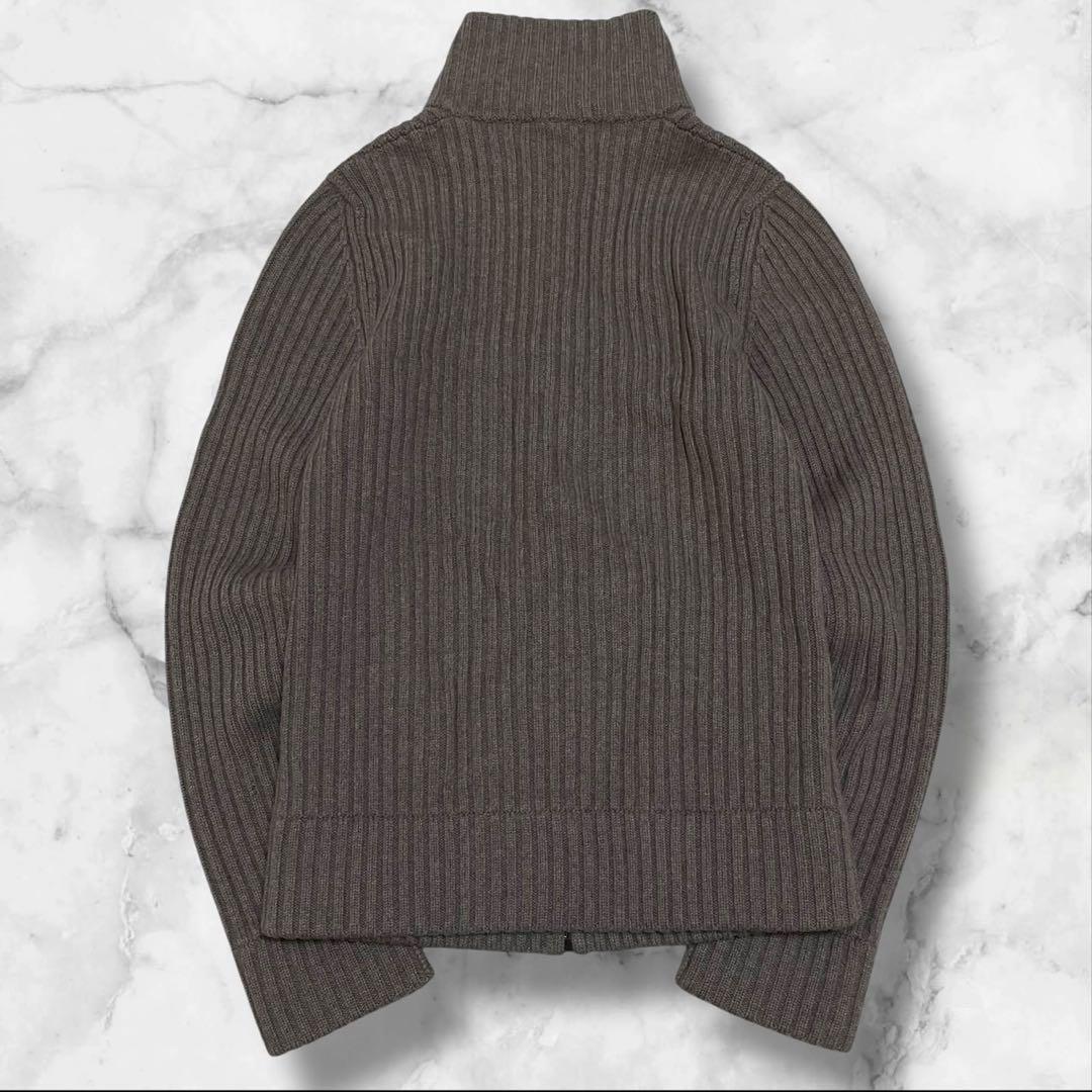 極美品● ドルチェアンドガッバーナ ニット ジャケット ドライバーズニット 48