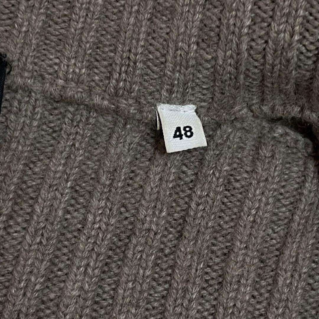 極美品● ドルチェアンドガッバーナ ニット ジャケット ドライバーズニット 48
