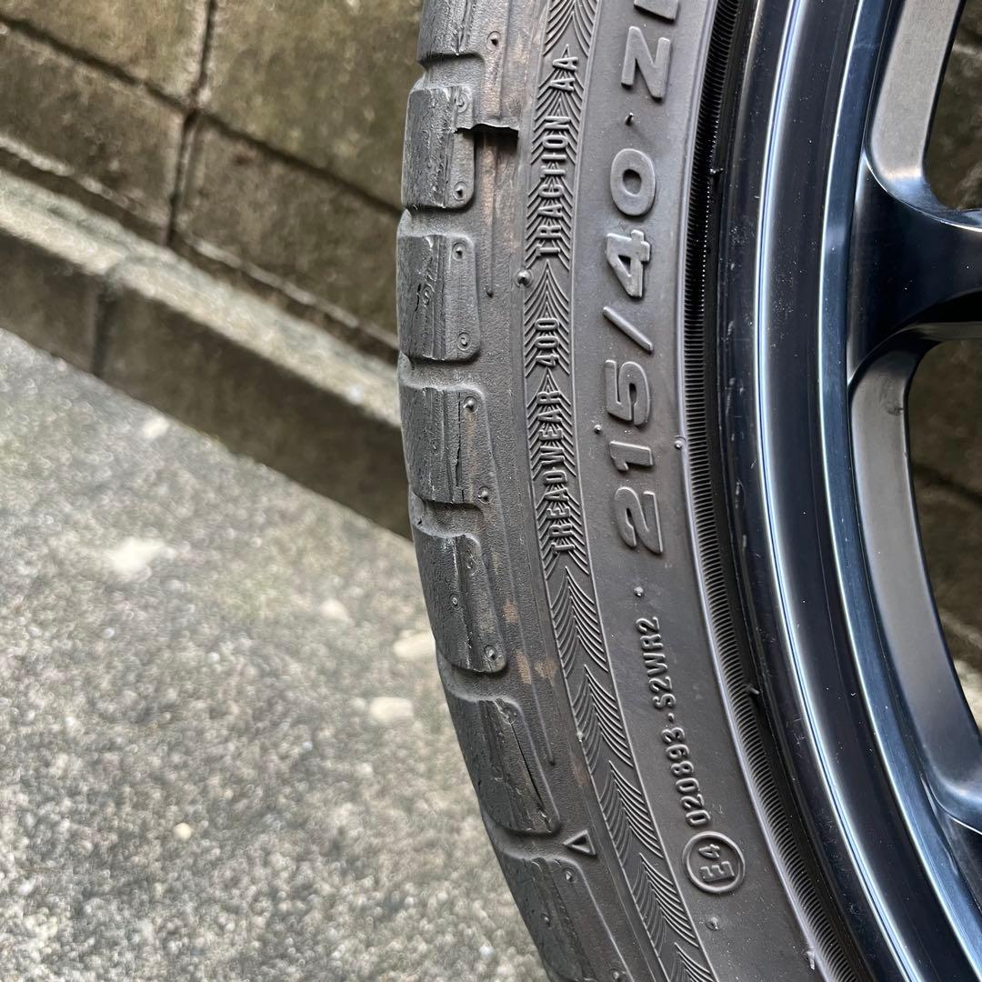 Work Emotion 11r 18インチ マットブラックホイールセット