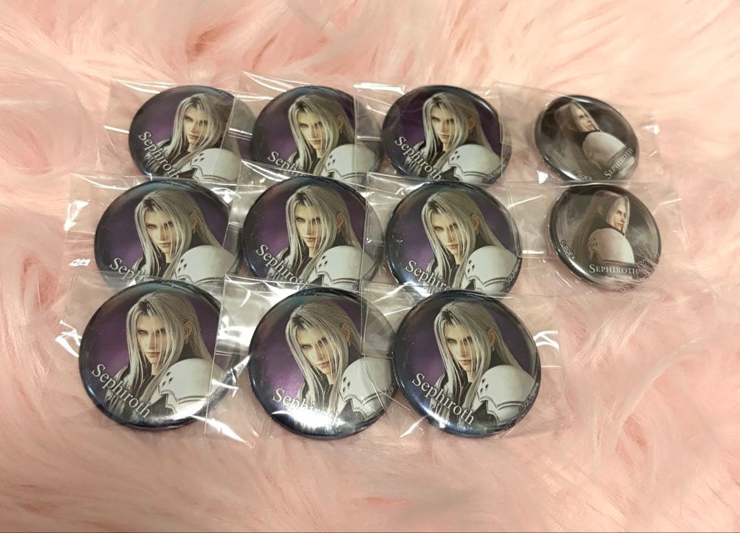 FF7 セフィロス 缶バッジ