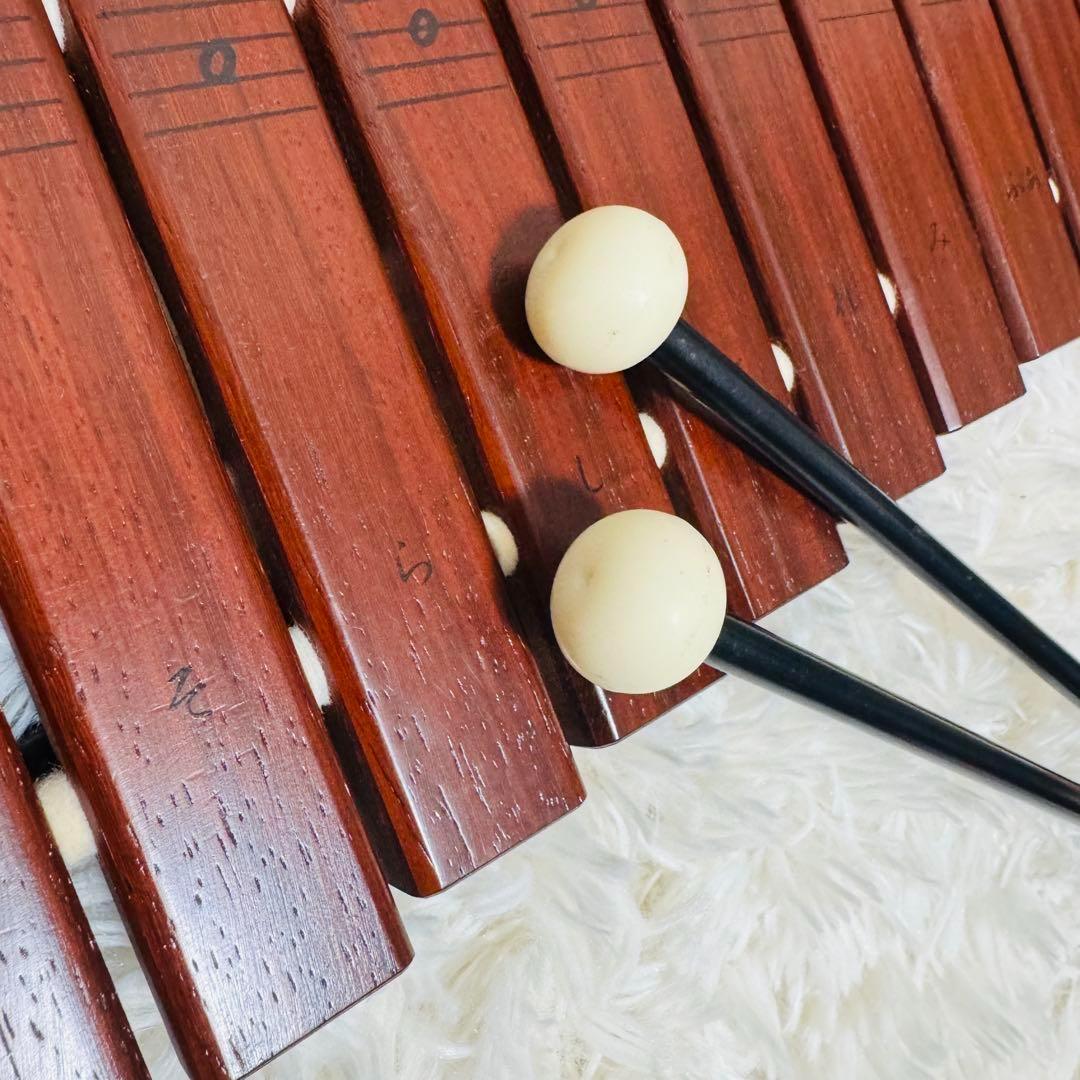 【美品】ヤマハ　卓上木琴　TX-6 マレット付き　廃盤品