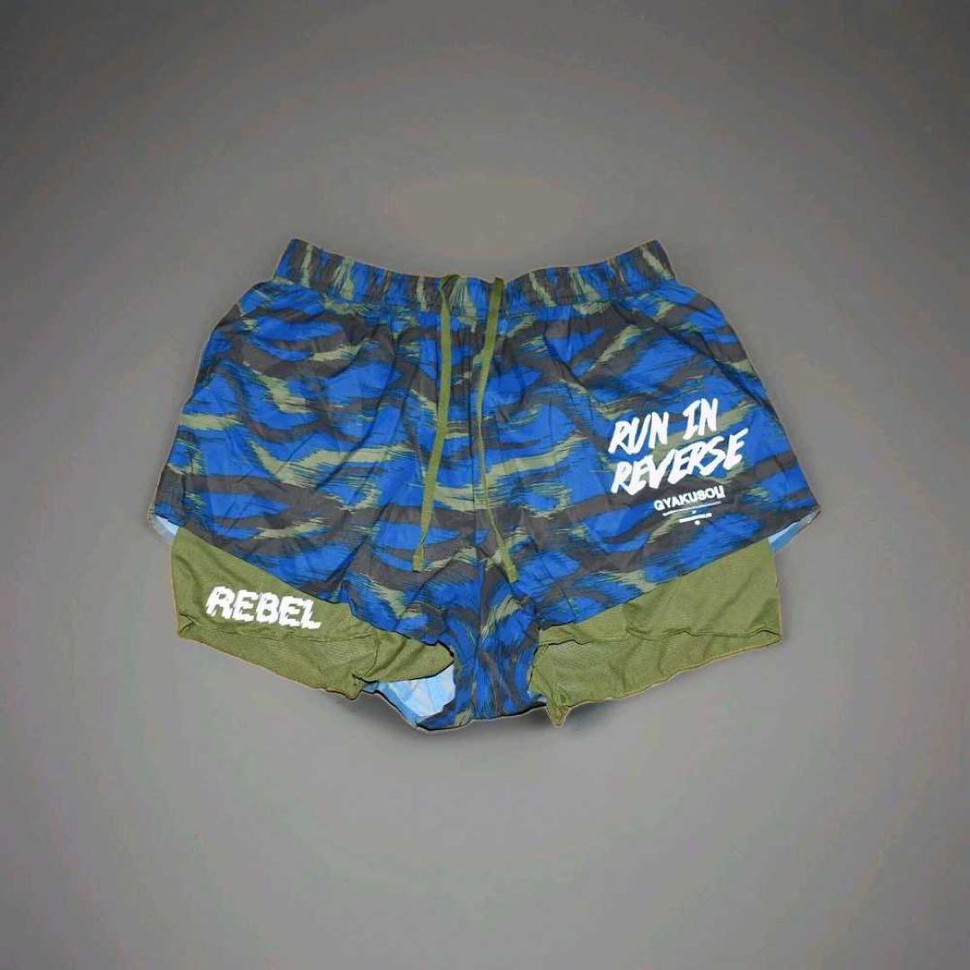 GYAKUSOU ギャクソウ ランニングパンツ ショートパンツ XXL