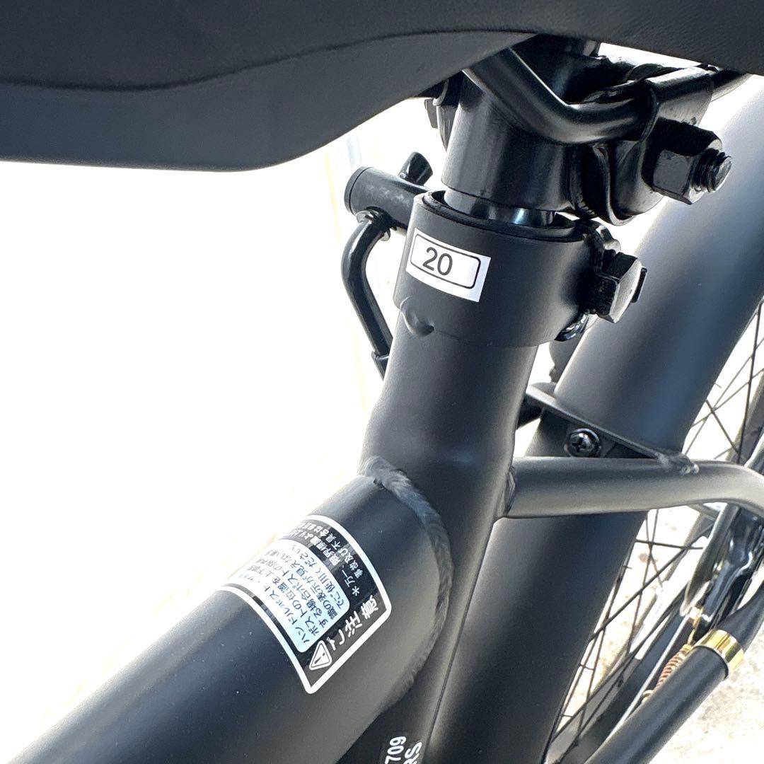 新品未使用 20インチ 折り畳み自転車 ブラック