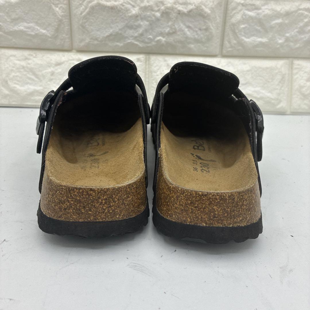 【極美品】ビルケンシュトック ボストン ベチュラ 23 サボサンダル ブラック