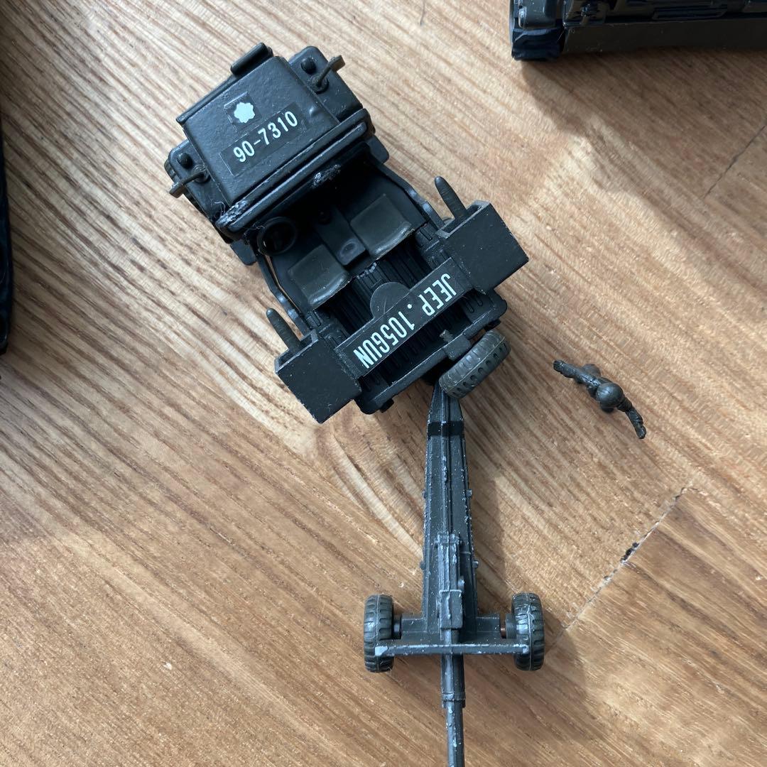 ダイヤペット ミリタリーシリーズ　4点セット　74式戦車　73式けん引車 他