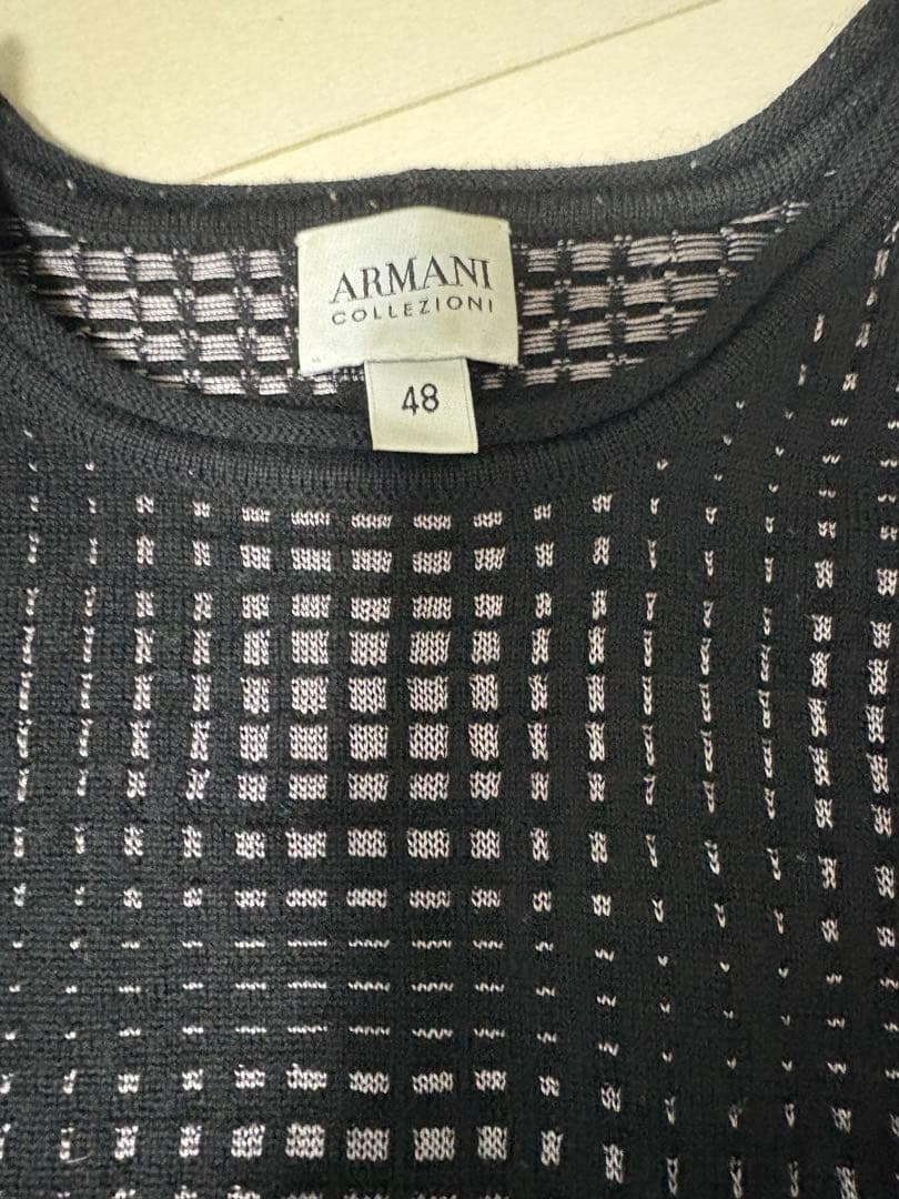トップス vintage armani knit