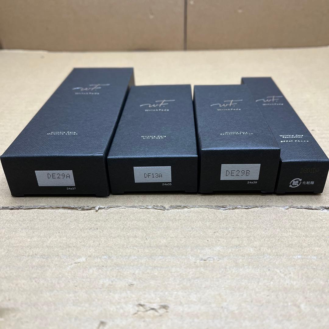 WrinkFade リンクフェード 4点　(化粧水・美容液・ファンデ・クリーム)