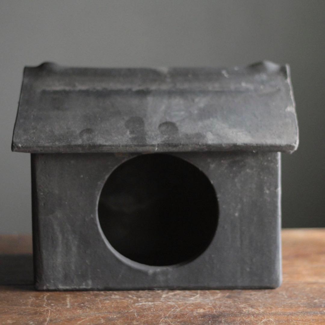 瓦厨子 古道具 アンティーク 瓦質祠 オブジェ No.5