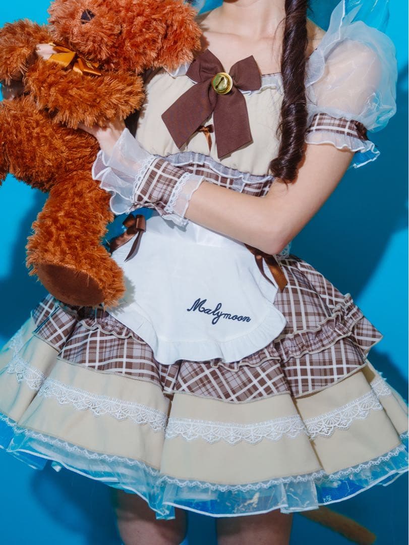 ※早い者勝ち※マリームーン　ロイヤルチェックキティメイド