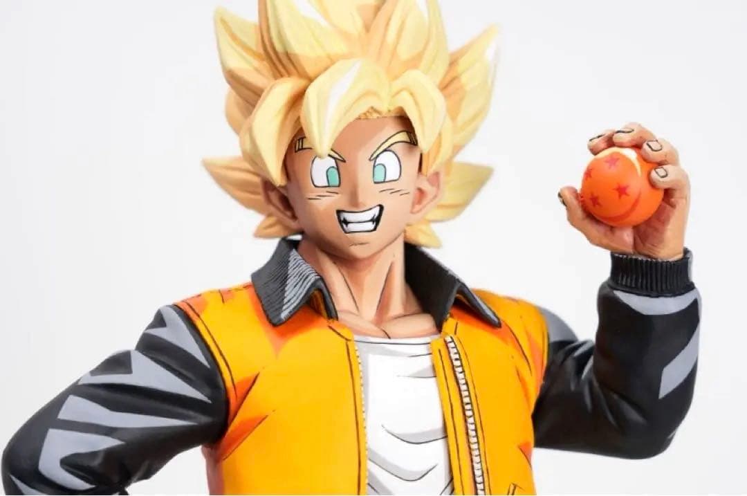 リペイント　二次元彩色　ドラゴンボール　悟空の日　カカコレ　超サイヤ人　孫悟空