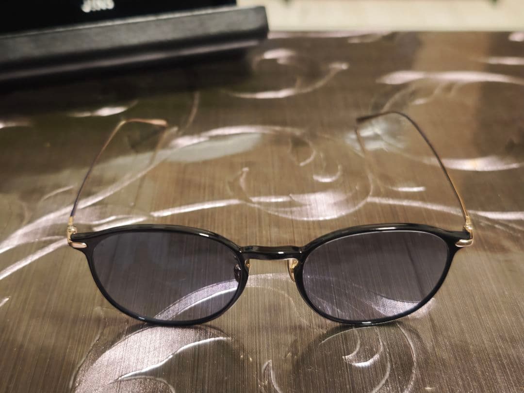 JINS ジンズ Combination Titanium ボストン メガネ