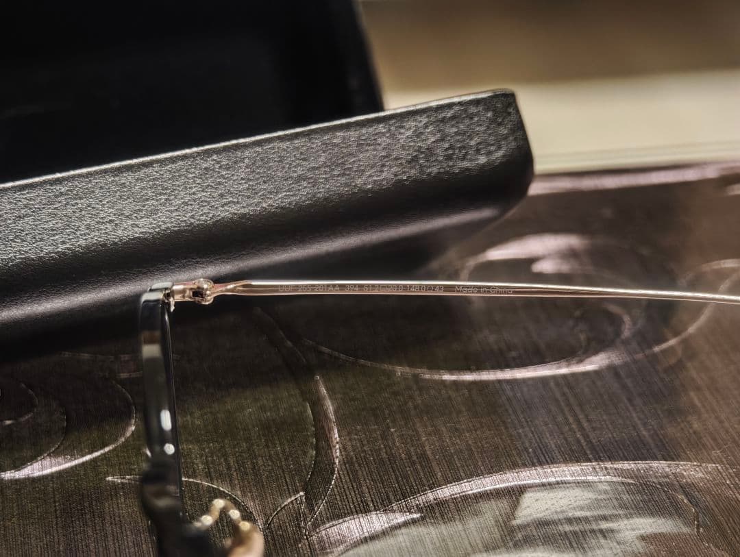 JINS ジンズ Combination Titanium ボストン メガネ