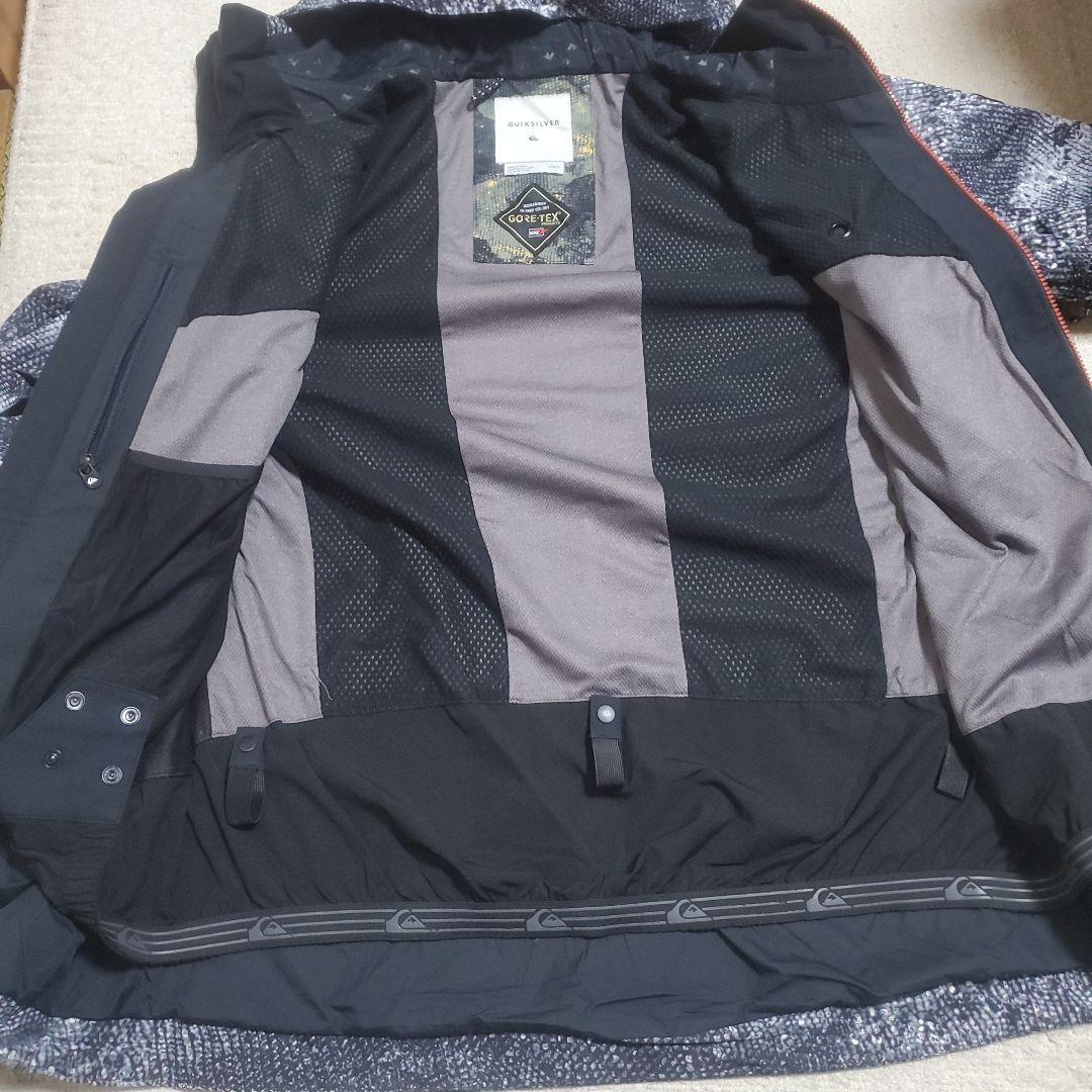 【美品】クイックシルバー　GORE-TEX　スノーボードジャケット　メンズL