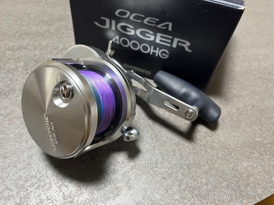 シマノ　20オシアジガー4000HG