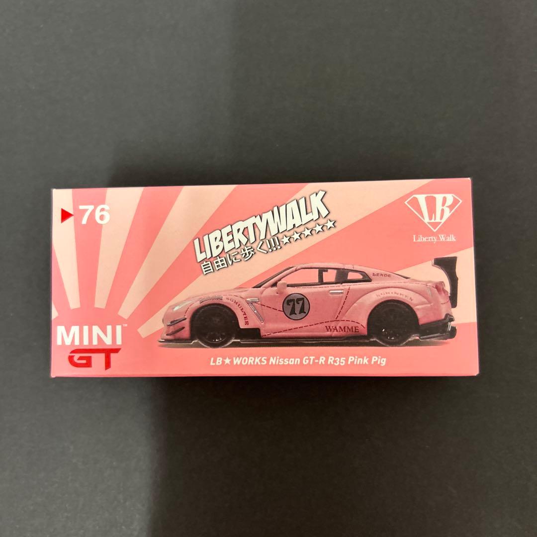 MINI GTLB★WORKS Nissan GT-R R35 Pink Pig