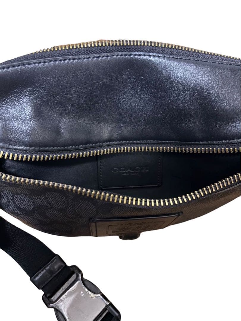 COACH ボディバッグ シグネチャー QBCHR 40345 メンズ