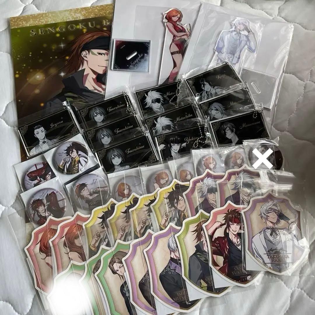 戦国BASARA カプくじ カプコン くじ アクスタ 缶バッジ キーホルダー