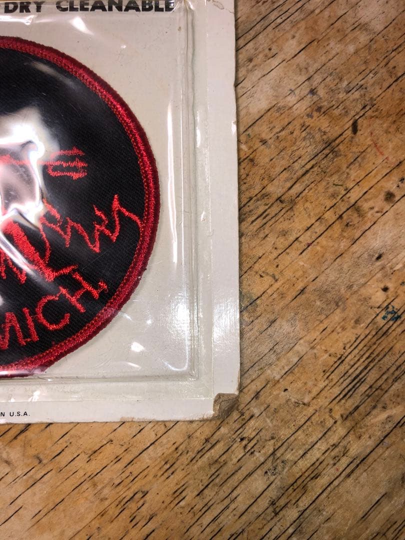 ビンテージ 60s デビル　悪魔　Devil ワッペン ノースノーネーム　レトロ