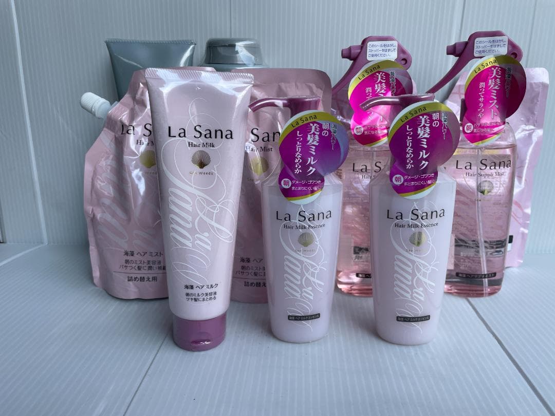 ★ ラサーナ 海藻 ヘア ミルク サプリ 海泥 シャンプー トリートメント