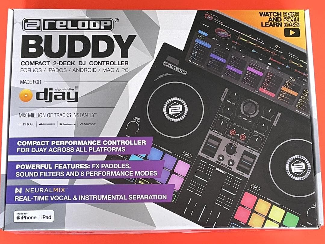 Reloop Buddy 2デッキDJコントローラー