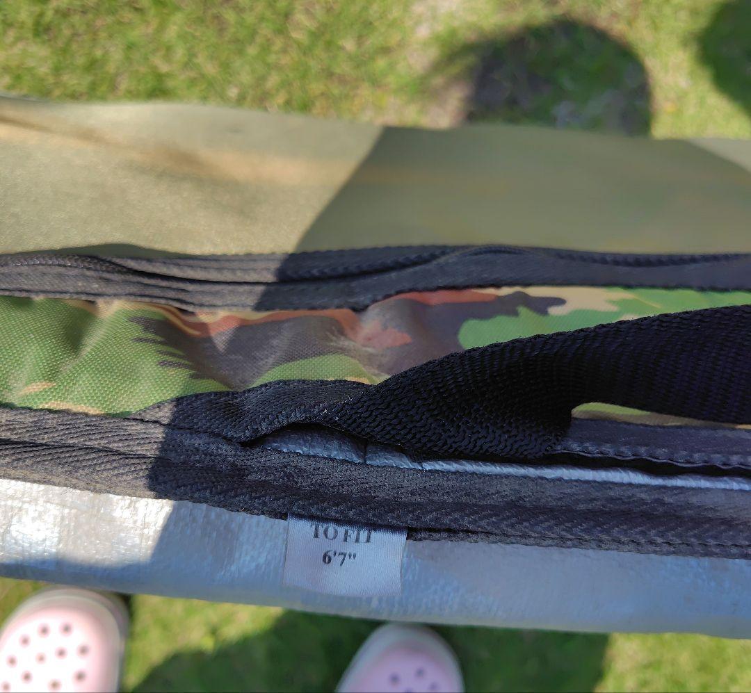 【たちつてと】ホワイト サーフボード デッキパッド付き　6.5