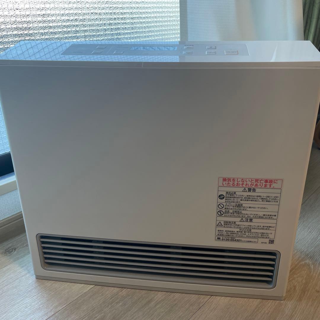 Rinnai ガスファンヒーター 都市ガス RC-U5801PE-WH