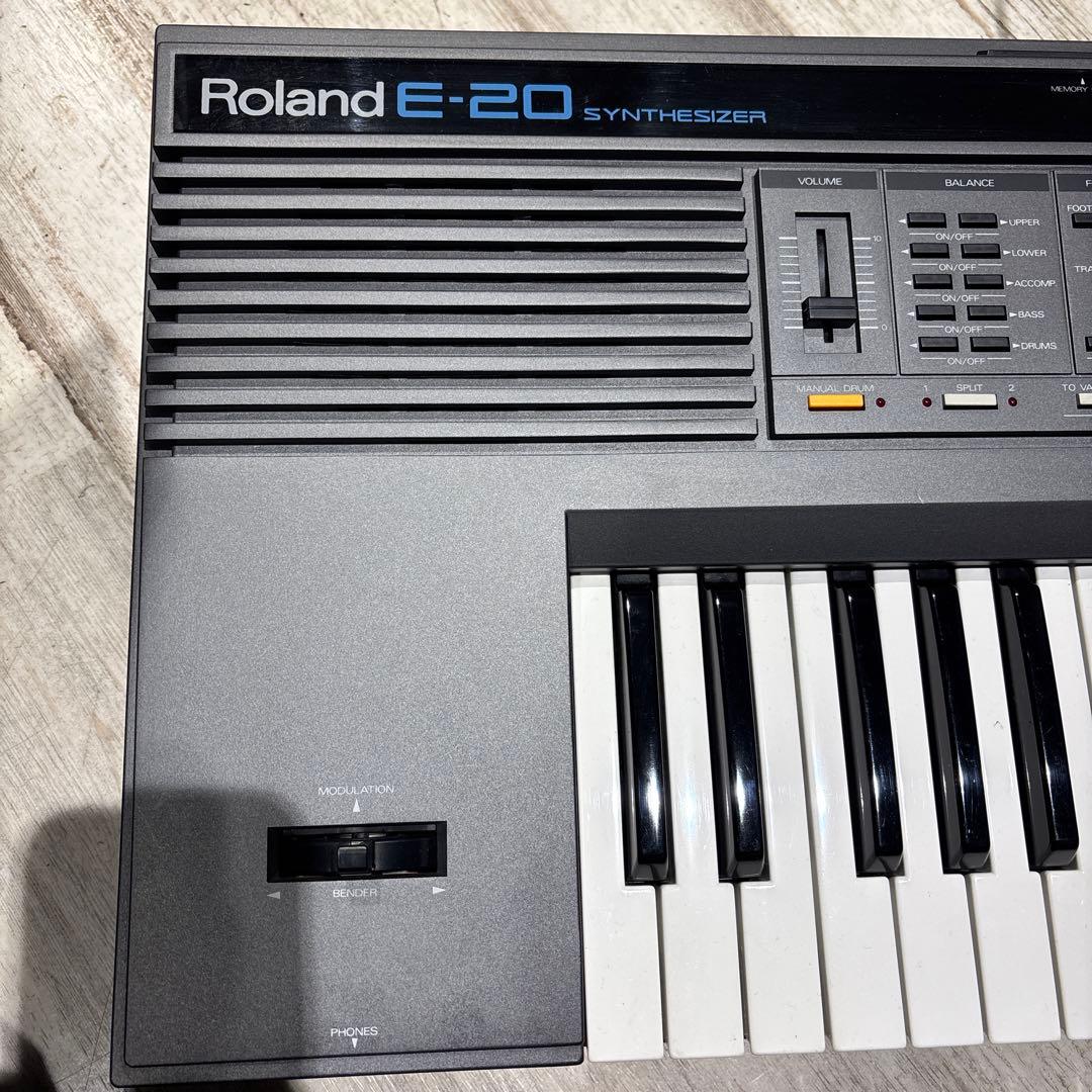 レア！ROLAND シンセサイザー E-20 ローランド