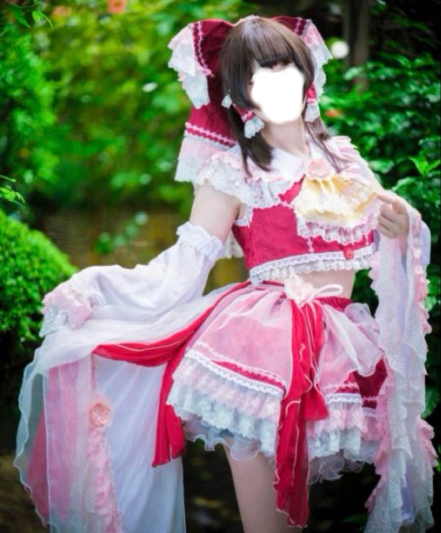 東方Project 霊夢 アレンジ衣装 コスプレ