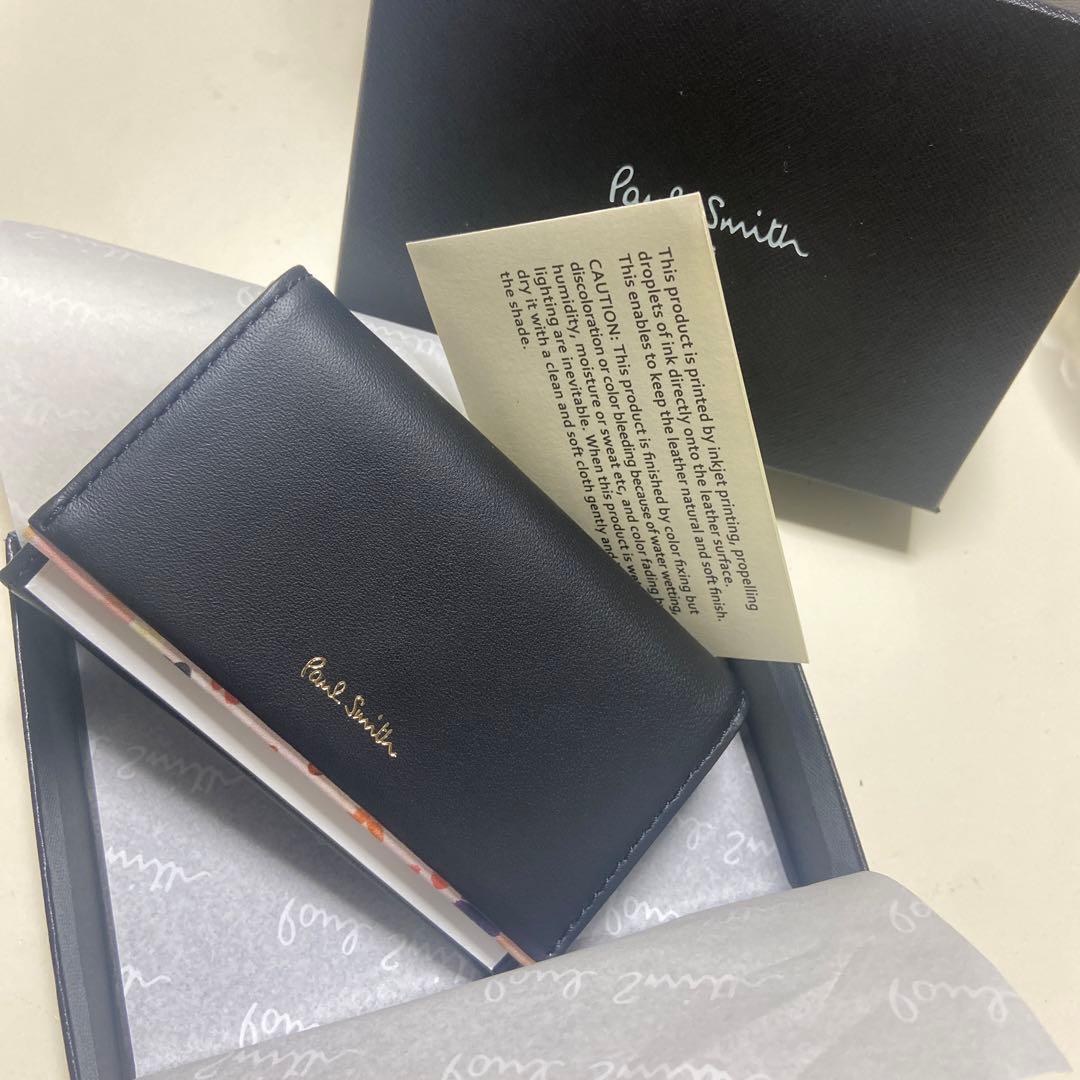 再お値下げ✨格安✨定価20,000円超✨新品未使用Paul Smith 黒名刺入