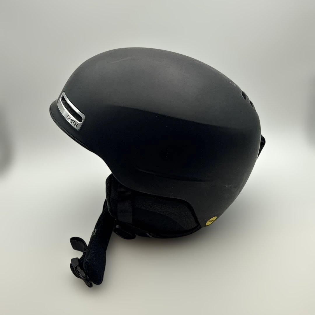 SMITH ブラック ヘルメット 通気口付き　n14