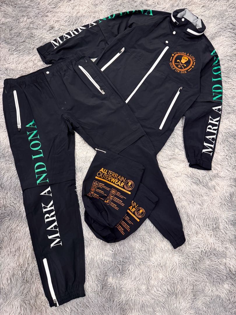 未使用 MARK&LONA マークアンドロナ レインウェア セットアップ