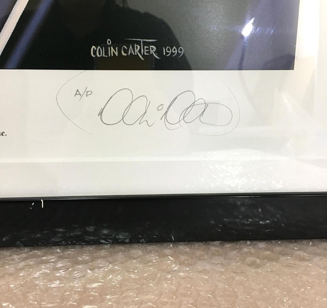 ○激レア アイルトン・セナ ポスター 作家保存版 1985Grand-prix