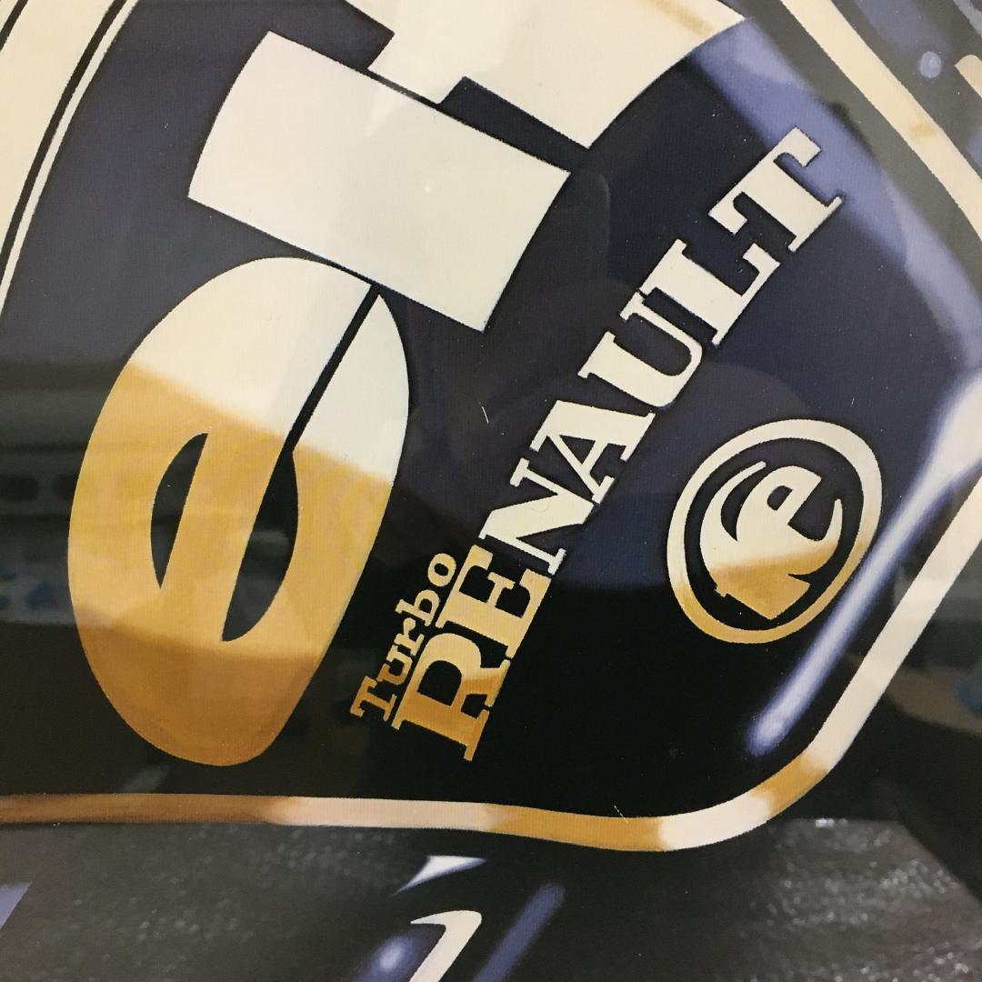 ○激レア アイルトン・セナ ポスター 作家保存版 1985Grand-prix