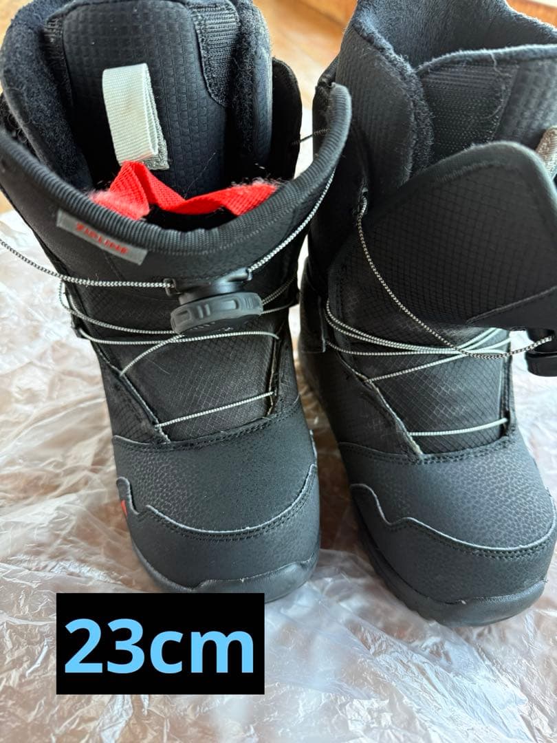 BURTON 子ども用スノーボードブーツ ブラック　23