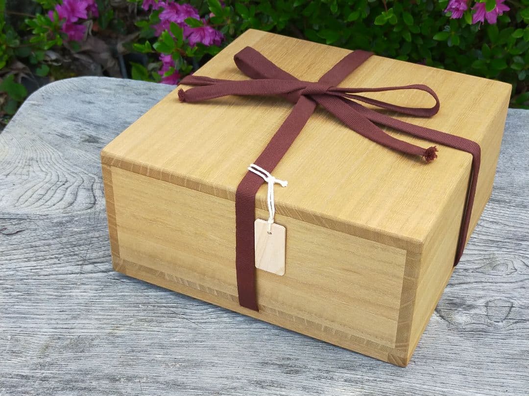 ♥美濃焼　絵志野　鉢　桐箱付き　志野　骨董品