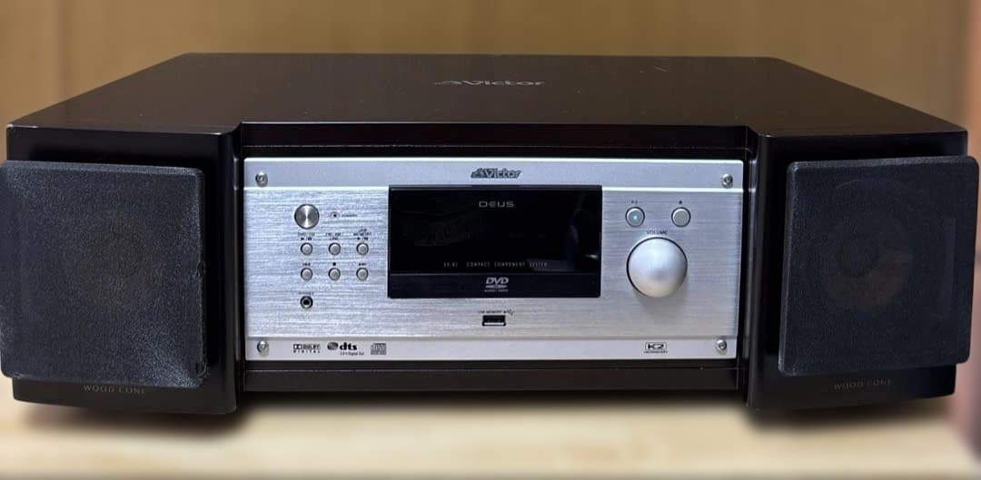 ビクター Victor EX-B1 コンポ ウッドコーン