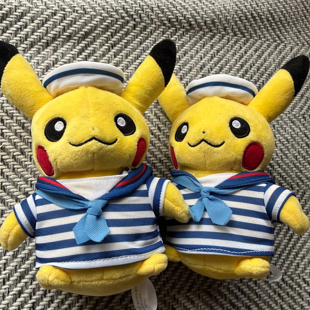 ポケモンセンター　ピカチュウぬいぐるみセット