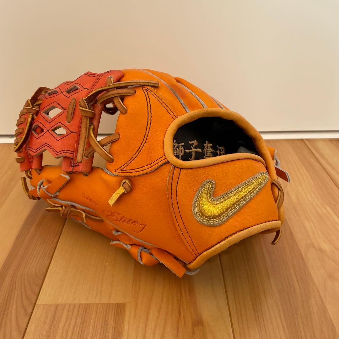 nike 軟式オーダーグラブ　内野手用　左　謝道elite j zero