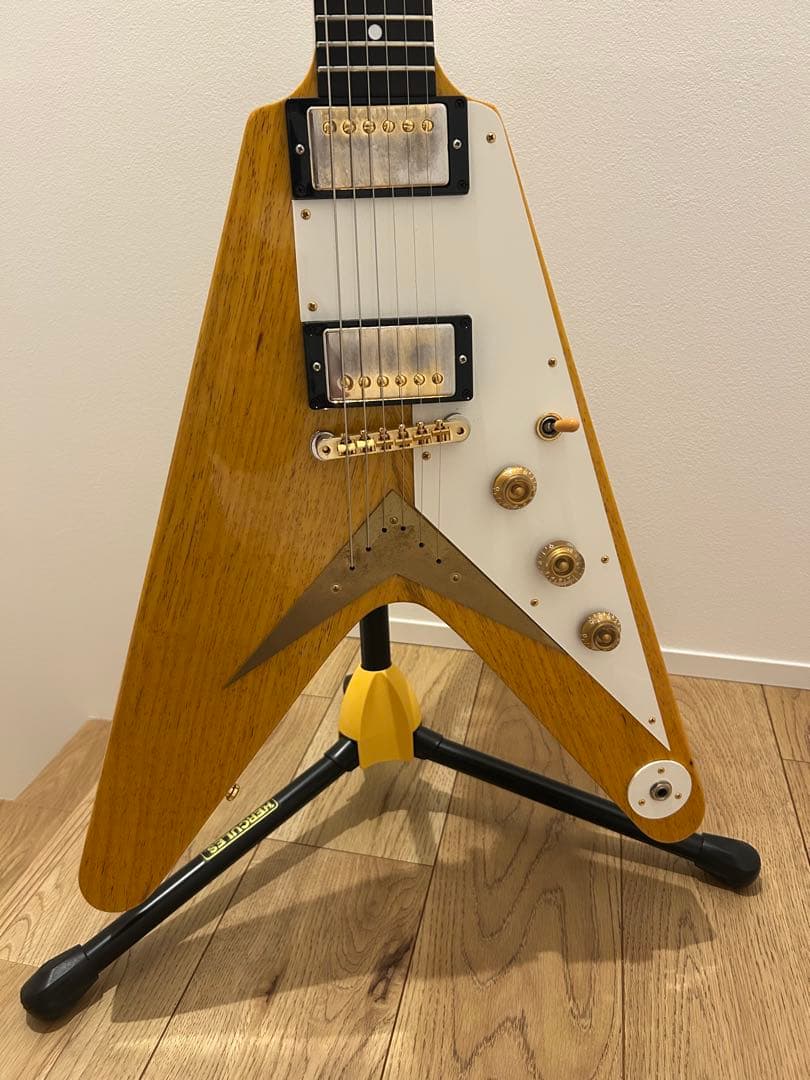 Korina Flying V Replica （ジミーウォレスPU）