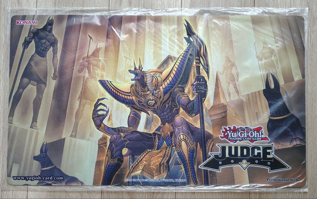 遊戯王 公式 プレイマット ジャッジメント・オブ・アヌビス JUDGE 未開封