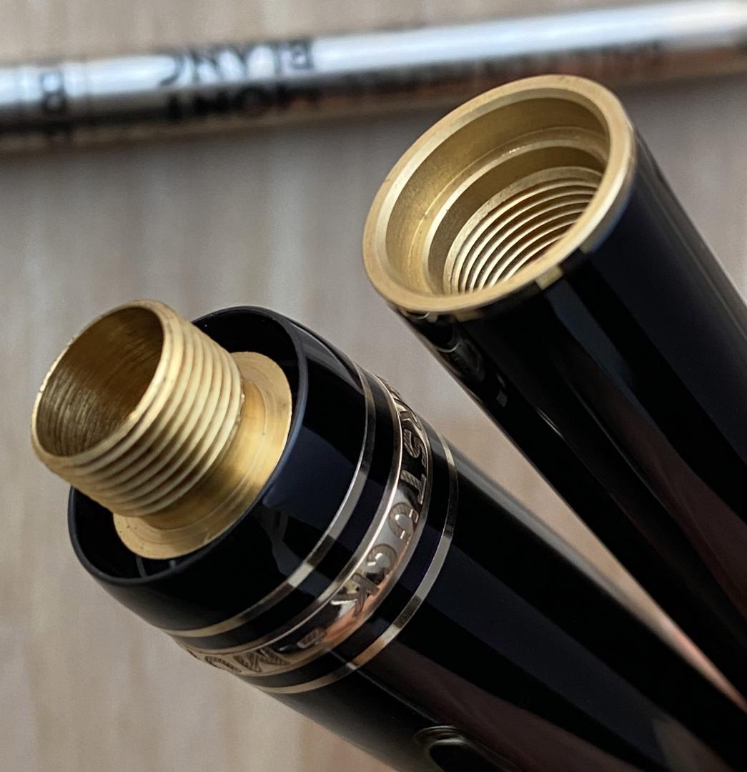 未使用に近い モンブラン ル・グラン 161 ブラックｘゴールド ボールペン