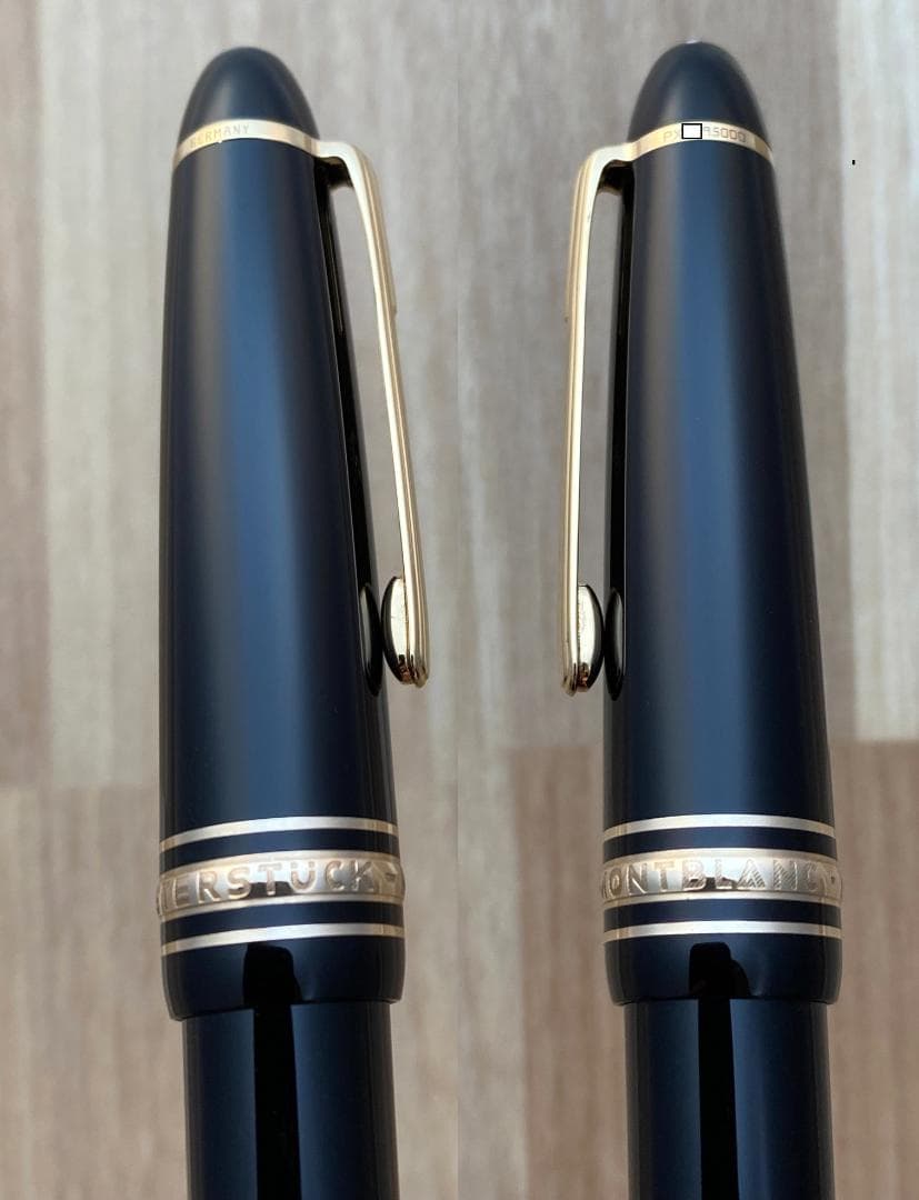 未使用に近い モンブラン ル・グラン 161 ブラックｘゴールド ボールペン