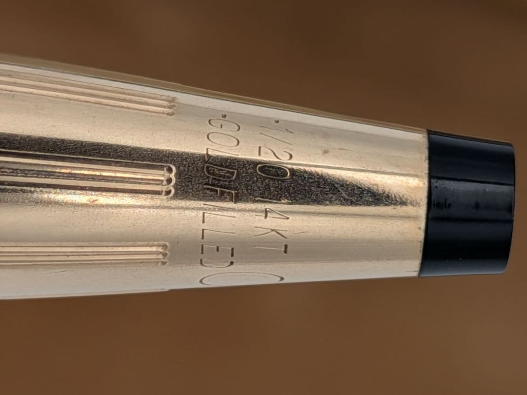 【極美品・付属品】CROSS 14KT 旧ロゴ ボールペン②17