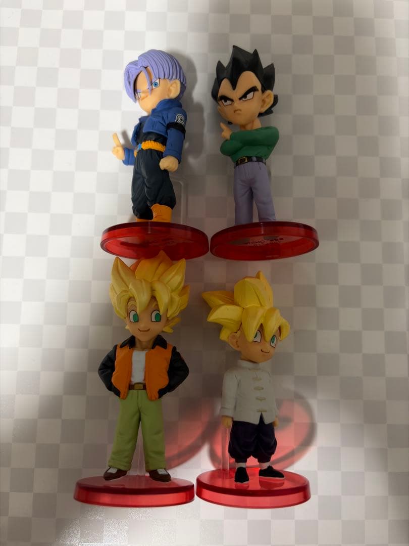 ワーコレ　ドラゴンボール Z 孫悟飯 孫悟飯 ベジータ　トランクス　4体セット
