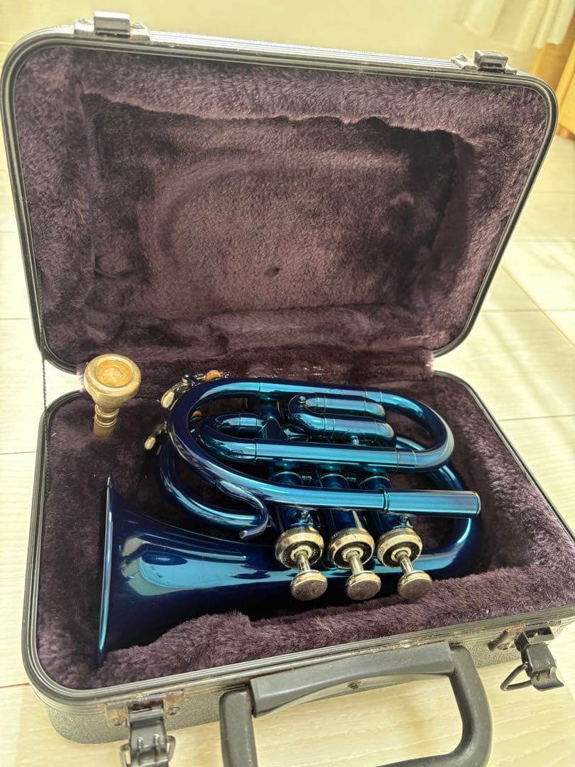 Kaerntner ケルントナー ポケットトランペット ケース　マウスピース付き